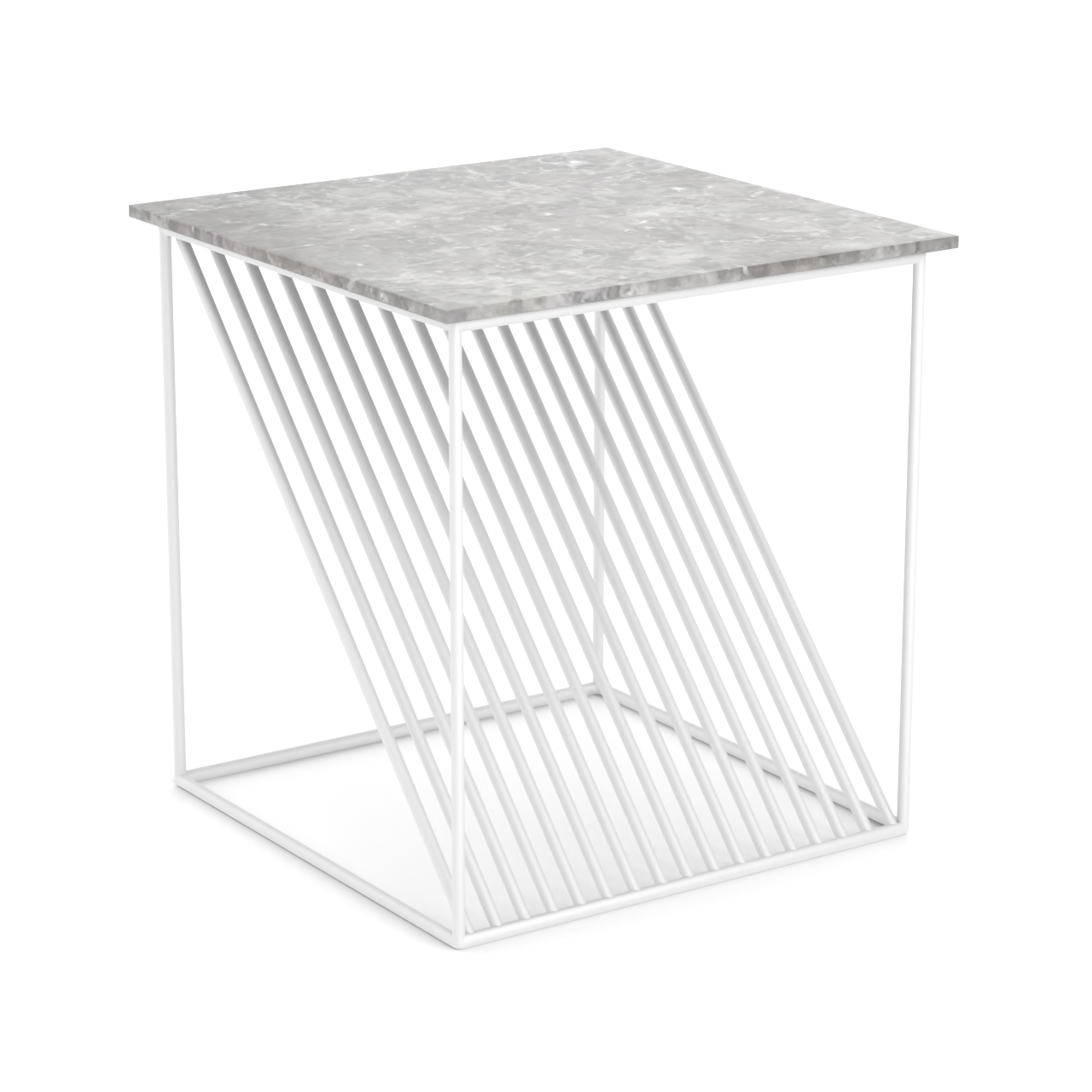 String Stripe Side Table 